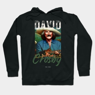 David Crosby vintage graphic design artwork Hoodie